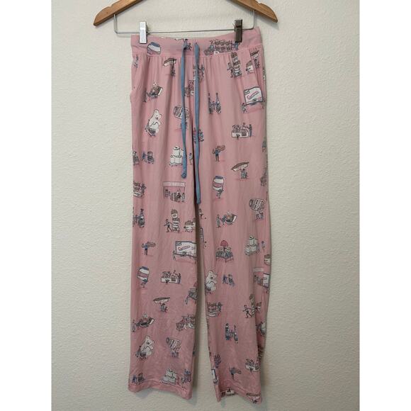 Munki Munki Women's Size XS Pink Pajama Pants Soft Costco Design PJ's Sleepwear - Picture 1 of 11